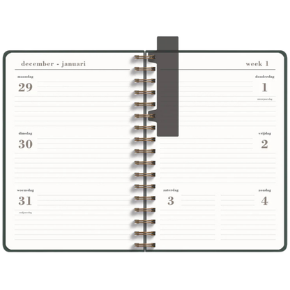 Luxe ringband agenda 2026 A5