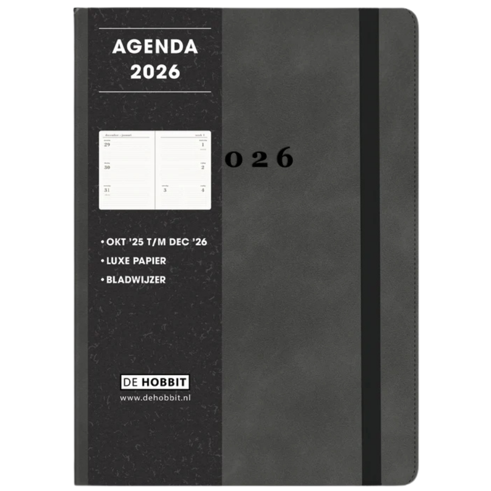 Luxe ringband agenda 2026 A5