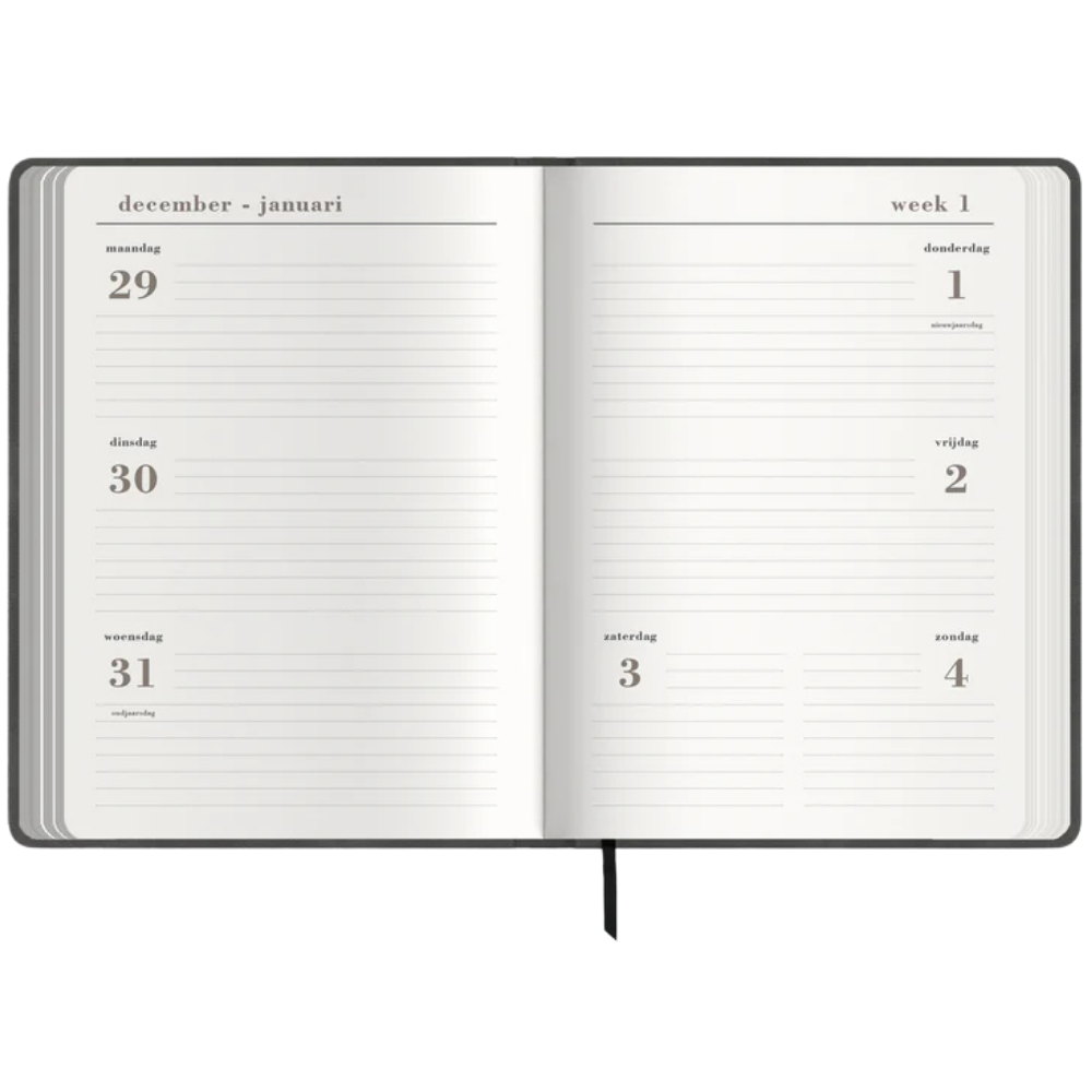 Luxe ringband agenda 2026 A5