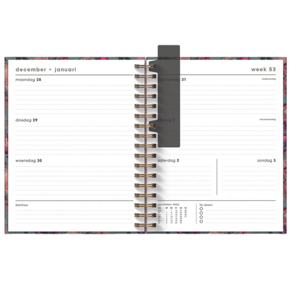 Weekplanner A5+ 2027 - Luxe uitvoering - 15 maanden