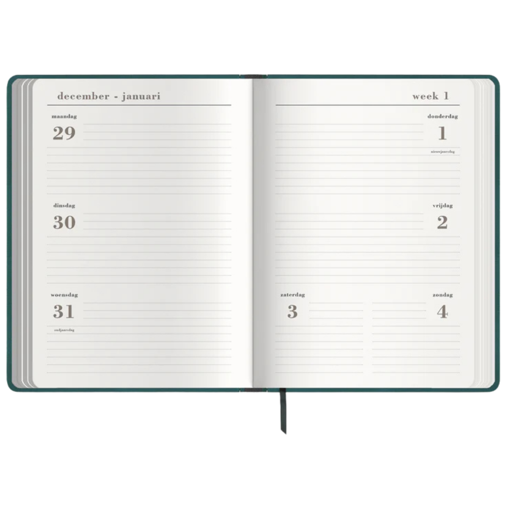 Luxe ringband agenda 2026 A5