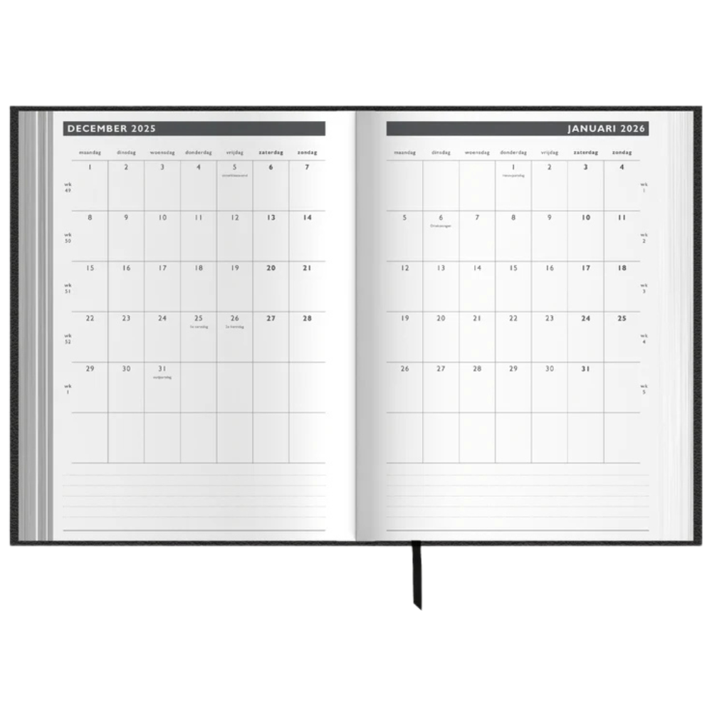 Zakelijke agenda 2026 A5