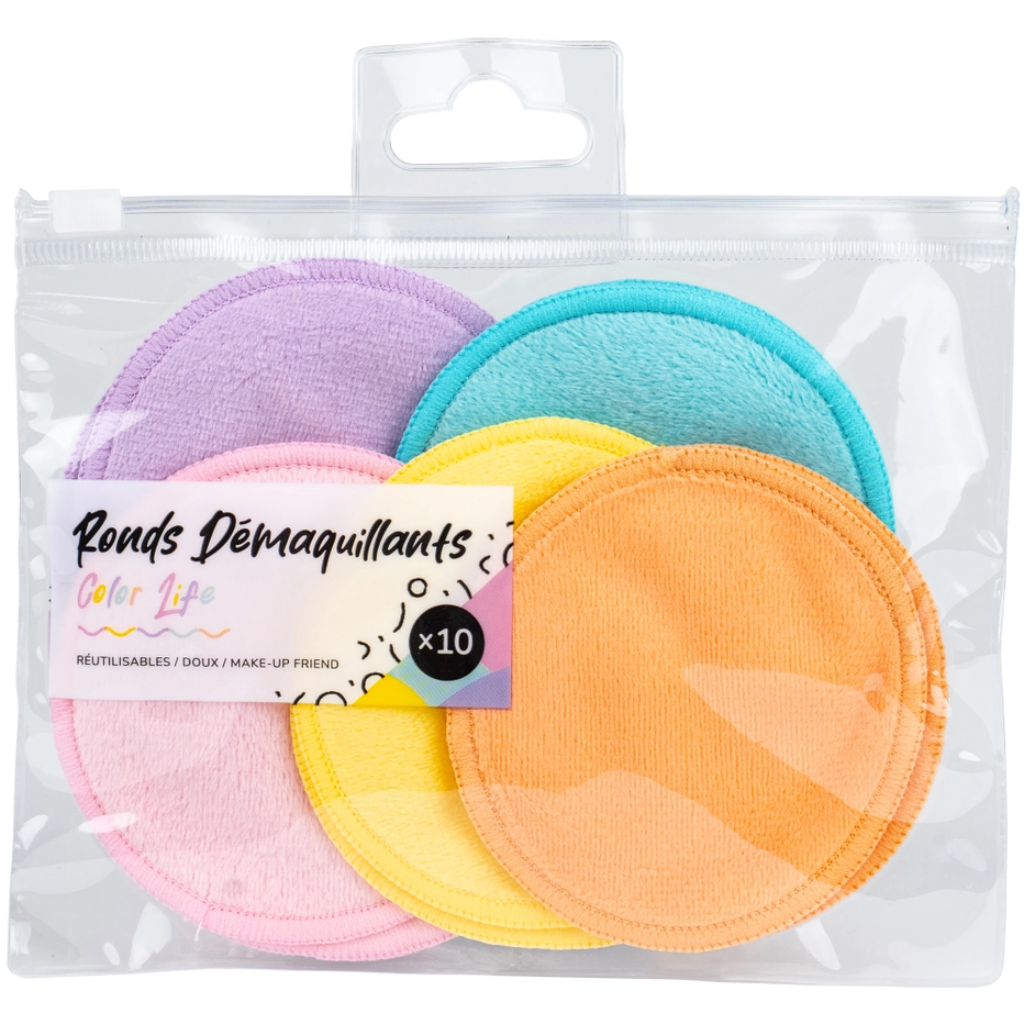 Wasbare make-up remover doekjes - 10 stuks