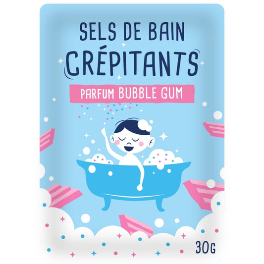 Knetterend badzout - Bubblegum