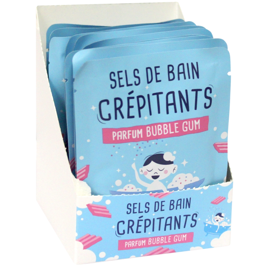 Knetterend badzout - Bubblegum