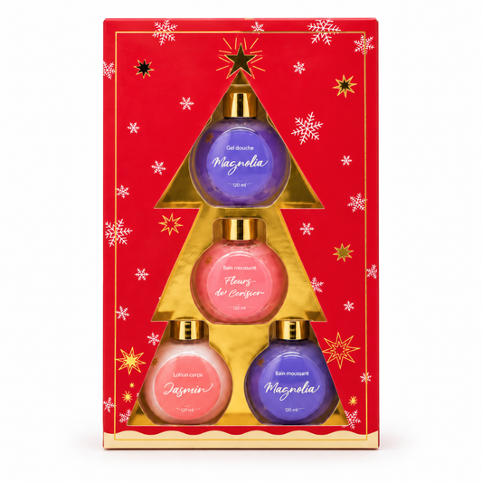 Kerst Geschenkset Bath & Body - 4-delig