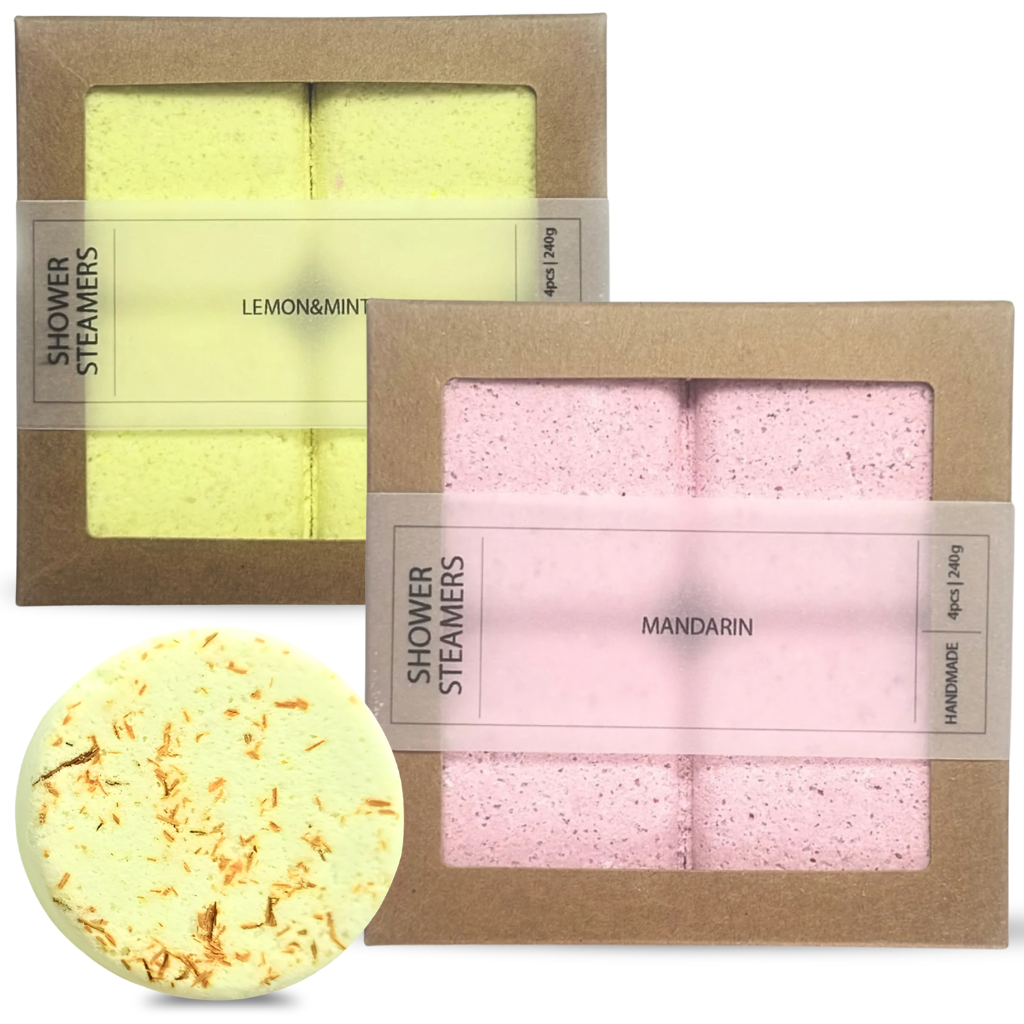 2x Shower steamers - Set van 4 + GRATIS Shower steamer