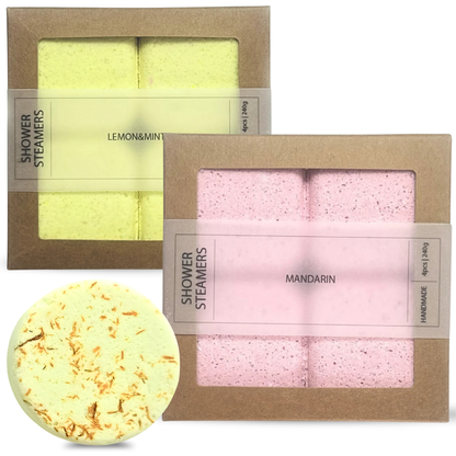 2x Shower steamers - Set van 4 + GRATIS Shower steamer