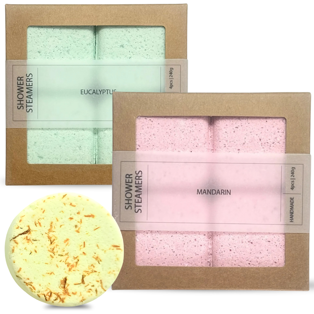 2x Shower steamers - Set van 4 + GRATIS Shower steamer