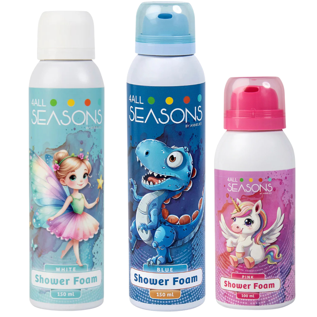 2+1 GRATIS - 2x 4All Seasons Shower Foam 150 ml + 1x Shower Foam 100 ml GRATIS