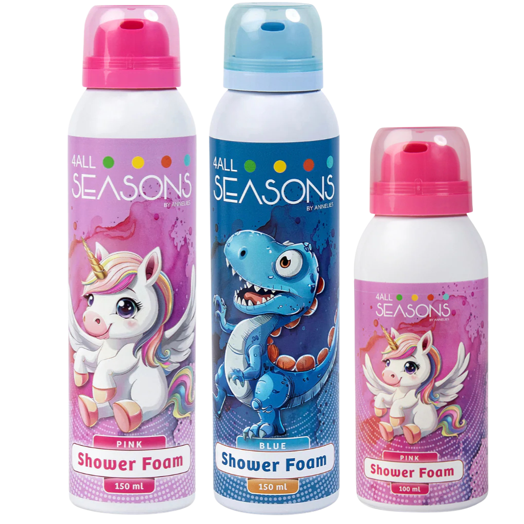 2+1 GRATIS - 2x 4All Seasons Shower Foam 150 ml + 1x Shower Foam 100 ml GRATIS
