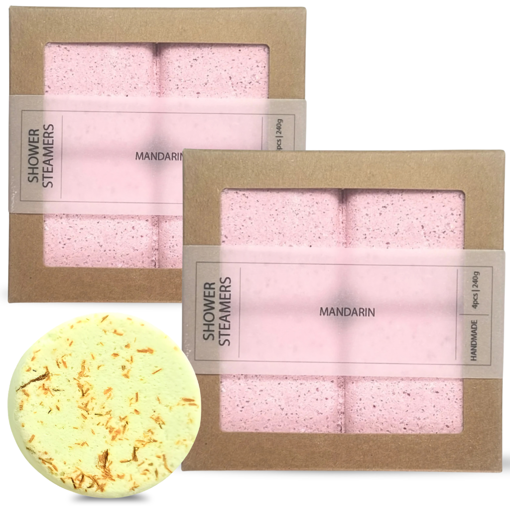 2x Shower steamers - Set van 4 + GRATIS Shower steamer