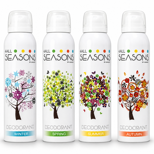 2+2 GRATIS 4All Seasons - Seizoenen collectie - Deodorant