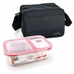 Koeltas Real met glazen lunchbox