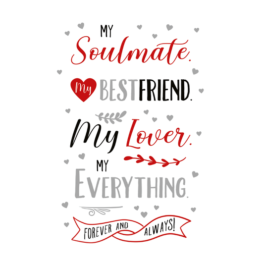 Liefdeskaart  - My soulmate