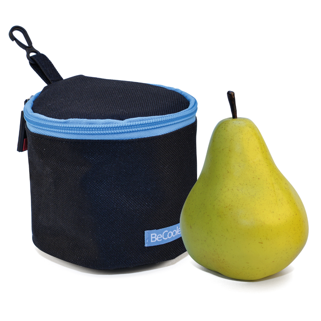 Becooler koeltasje voor fruit met koelelement