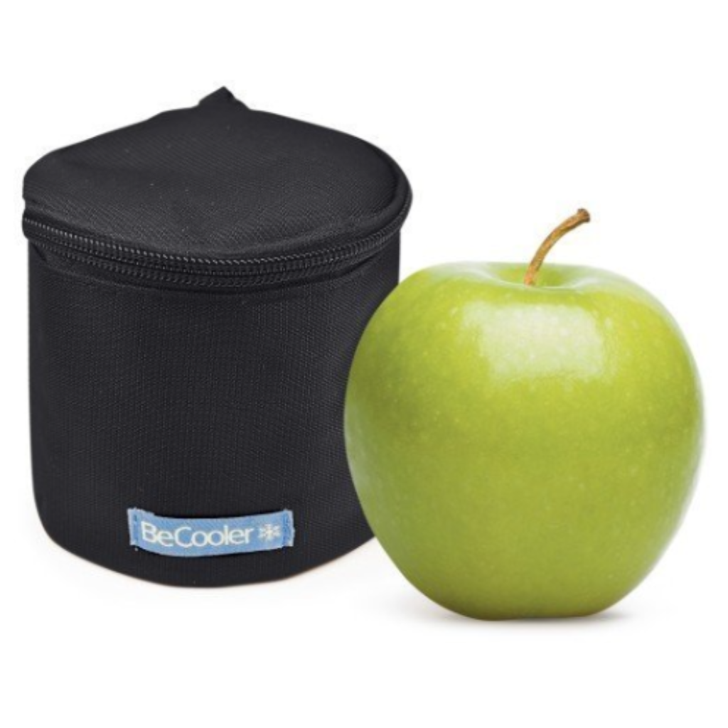Becooler koeltasje voor fruit met koelelement