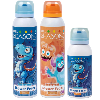 2+1 GRATIS - 2x 4All Seasons Shower Foam 150 ml + 1x Shower Foam 100 ml GRATIS