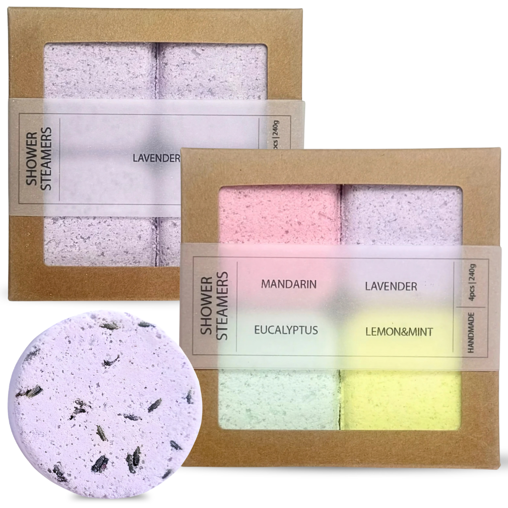 2x Shower steamers - Set van 4 + GRATIS Shower steamer
