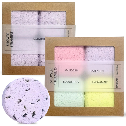 2x Shower steamers - Set van 4 + GRATIS Shower steamer