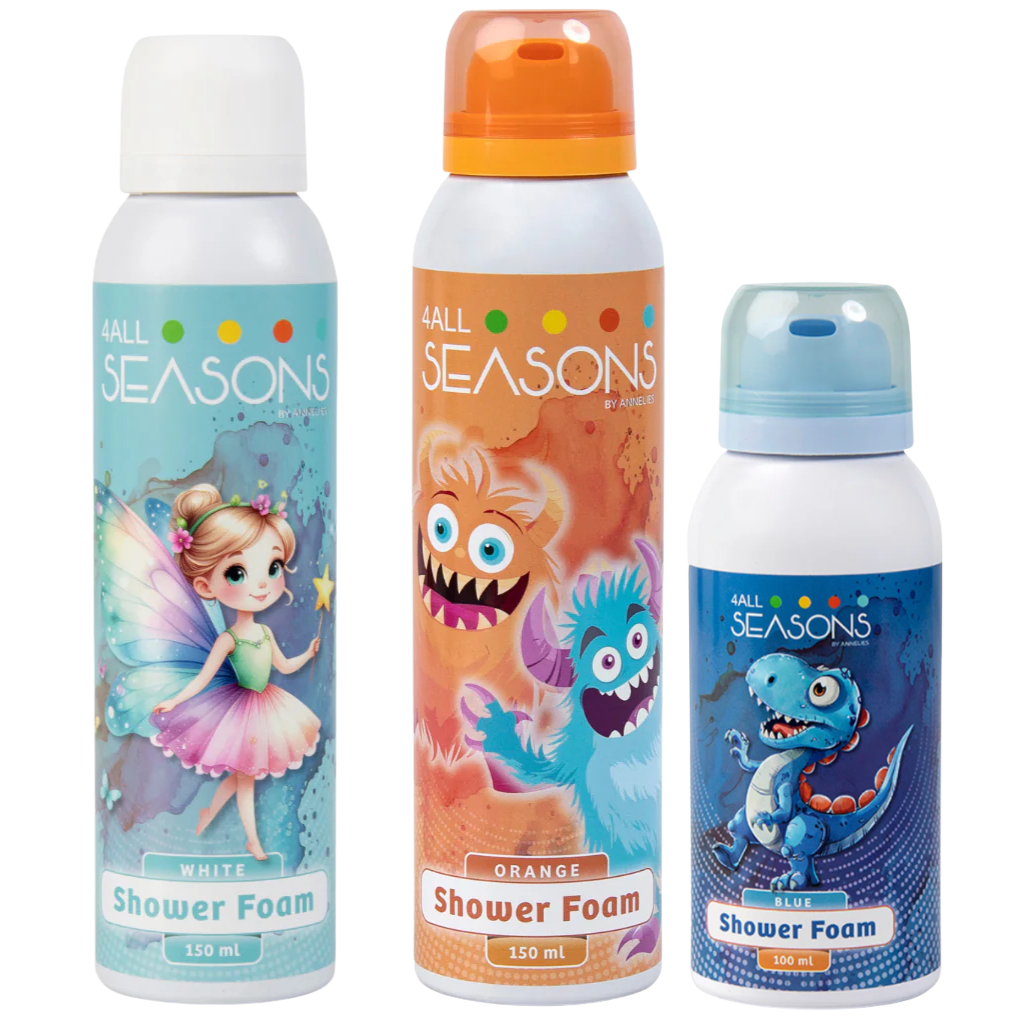 2+1 GRATIS - 2x 4All Seasons Shower Foam 150 ml + 1x Shower Foam 100 ml GRATIS