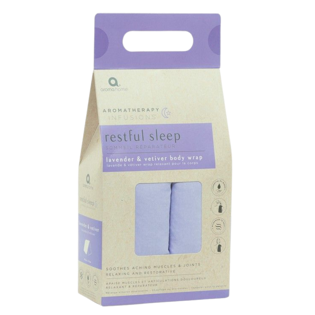 Relaxerende body wrap met lavendel