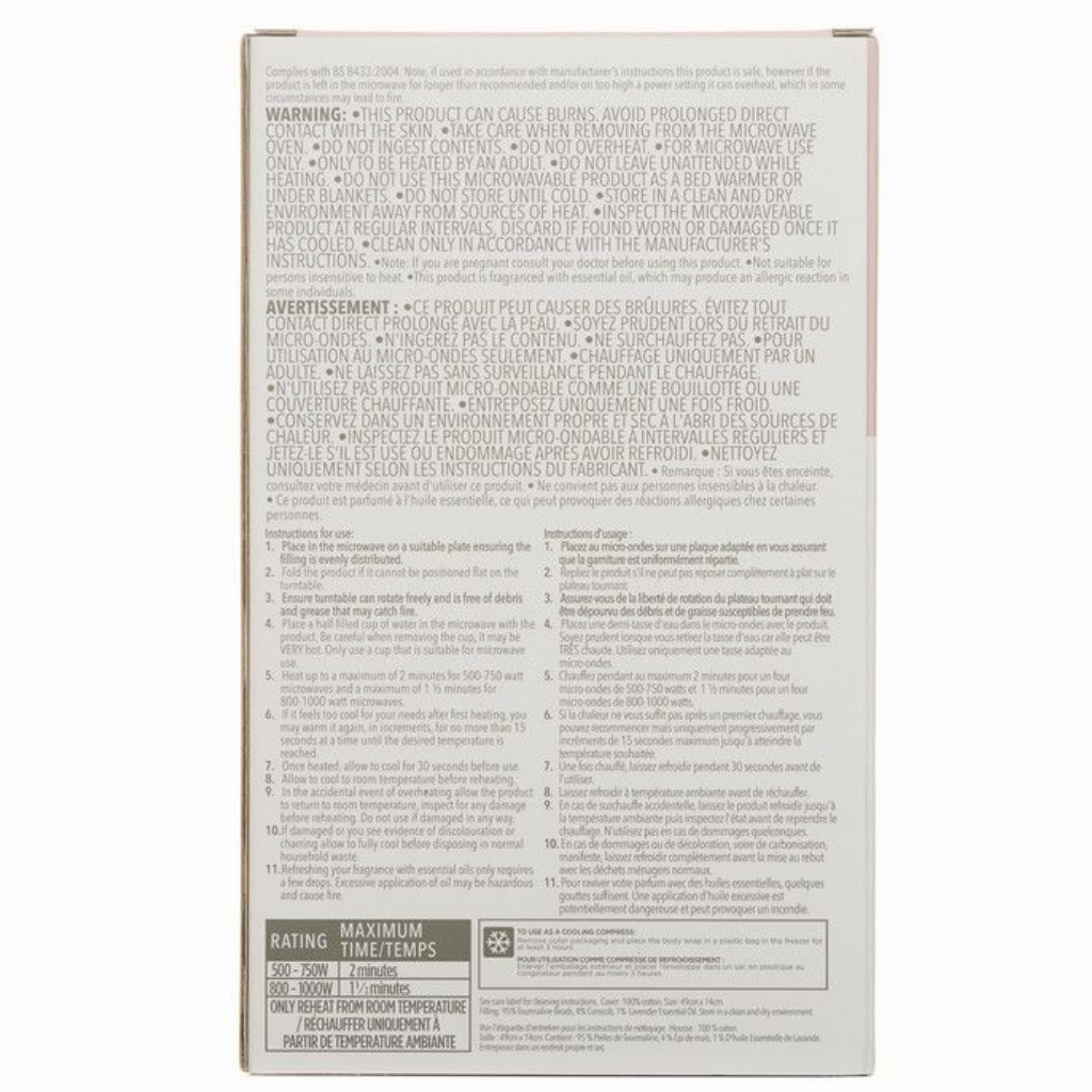 Relaxerende body wrap met lavendel