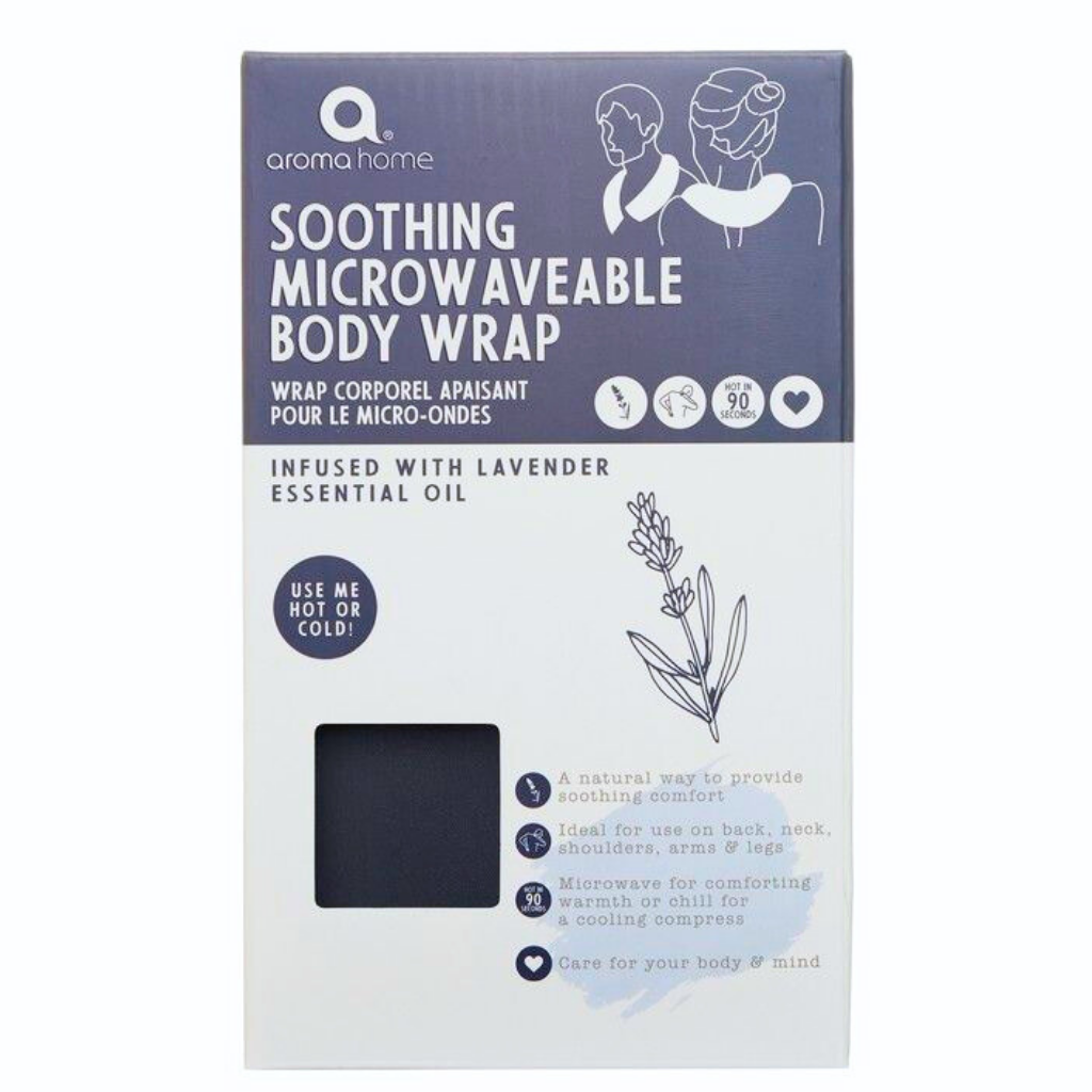 Relaxerende body wrap met lavendel