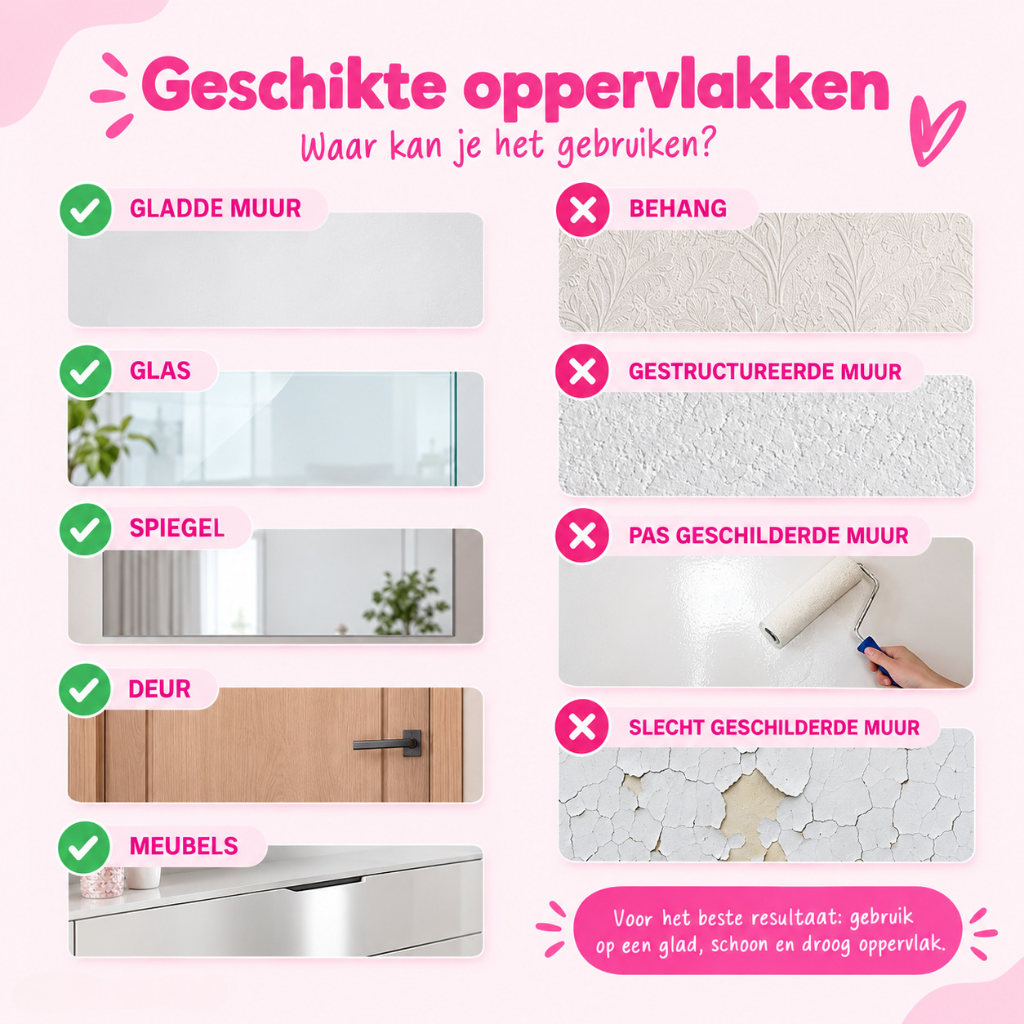 Tix-Mix magnetische tekenmuur met 2 krijtjes