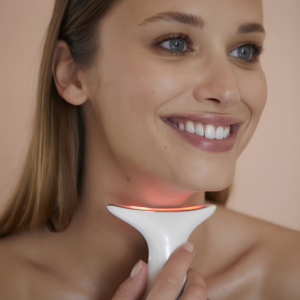 Anti-aging gezichtsmassage apparaat met LED