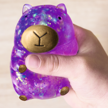 Anti-stress knijpfiguur capibara