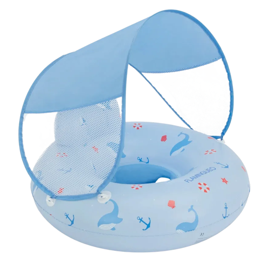 Zwemband voor baby's met zitje en zonkap