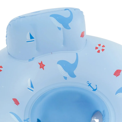 Zwemband voor baby's met zitje en zonkap