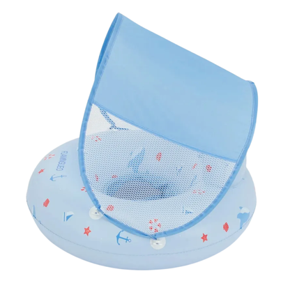 Zwemband voor baby's met zitje en zonkap