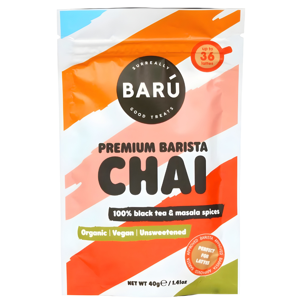 BARÚ SUIKERVRIJ Premium Barista Chai BIO poeder 40 gram