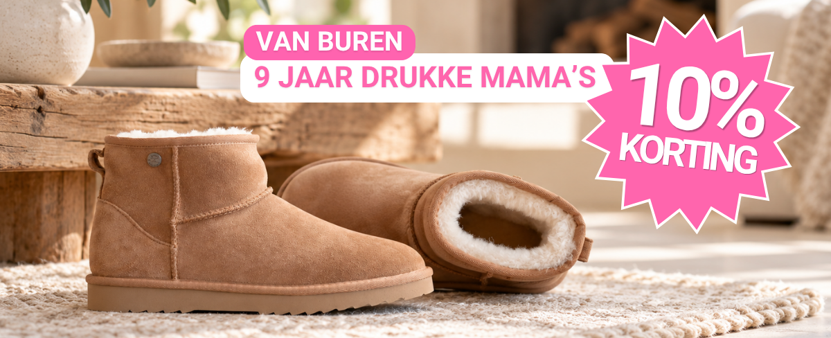 10% korting op alles van Van Buren
