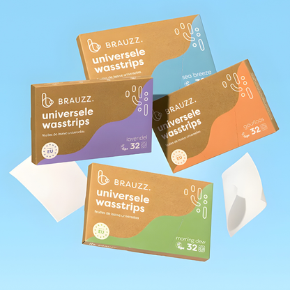 Brauzz wasstrips – 3 stuks - 96 wasbeurten