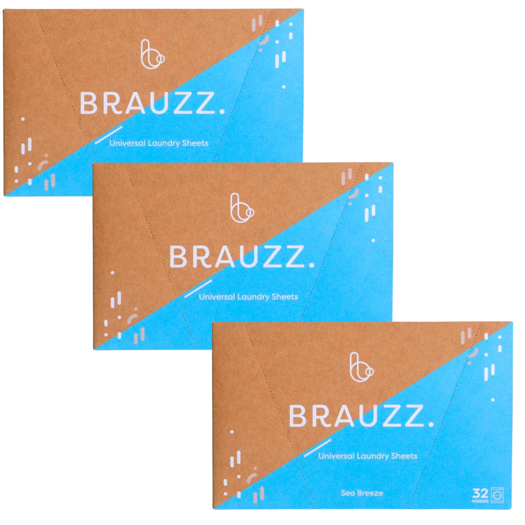 Brauzz wasstrips – 3 stuks - 96 wasbeurten