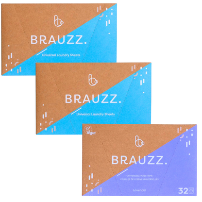 Brauzz wasstrips – 3 stuks - 96 wasbeurten