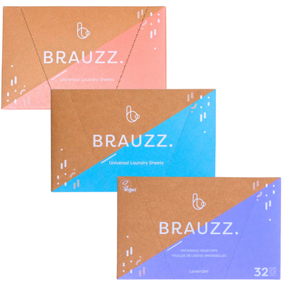 Brauzz wasstrips – 3 stuks - 96 wasbeurten