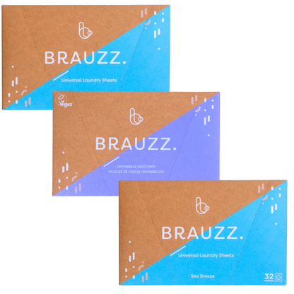 Brauzz wasstrips – 3 stuks - 96 wasbeurten