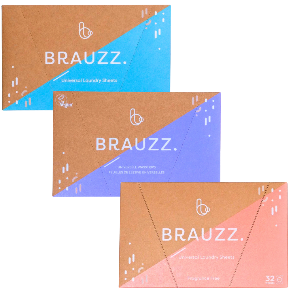 Brauzz wasstrips – 3 stuks - 96 wasbeurten