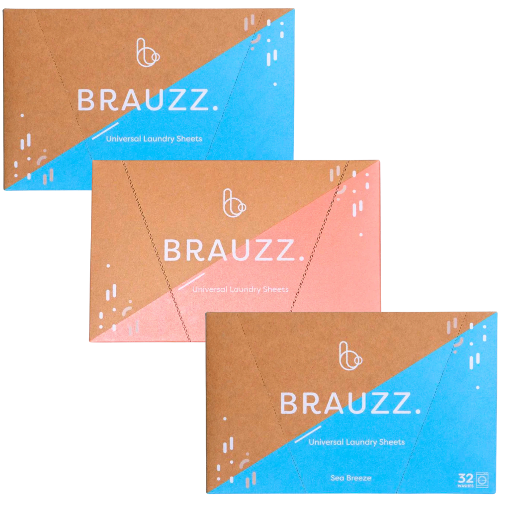 Brauzz wasstrips – 3 stuks - 96 wasbeurten