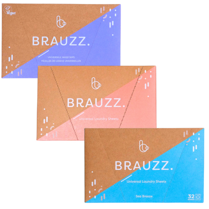 Brauzz wasstrips – 3 stuks - 96 wasbeurten