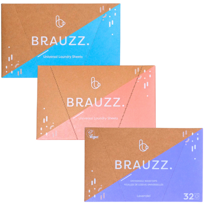 Brauzz wasstrips – 3 stuks - 96 wasbeurten