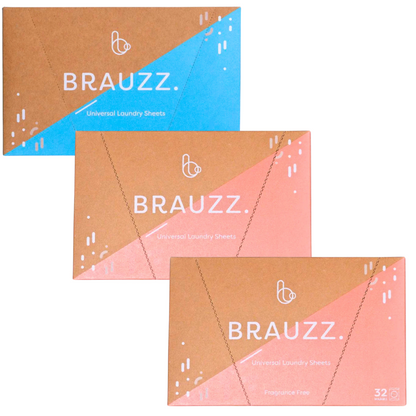Brauzz wasstrips – 3 stuks - 96 wasbeurten