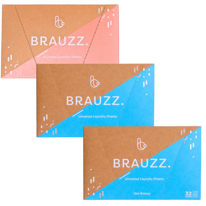 Brauzz wasstrips – 3 stuks - 96 wasbeurten