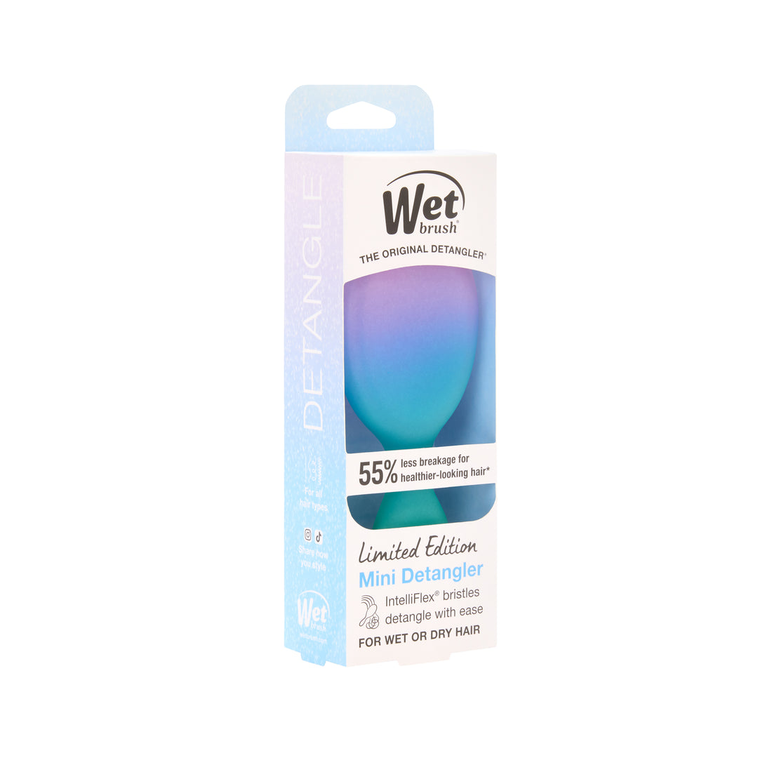 Wetbrush Mini Detangler - Electric Sky