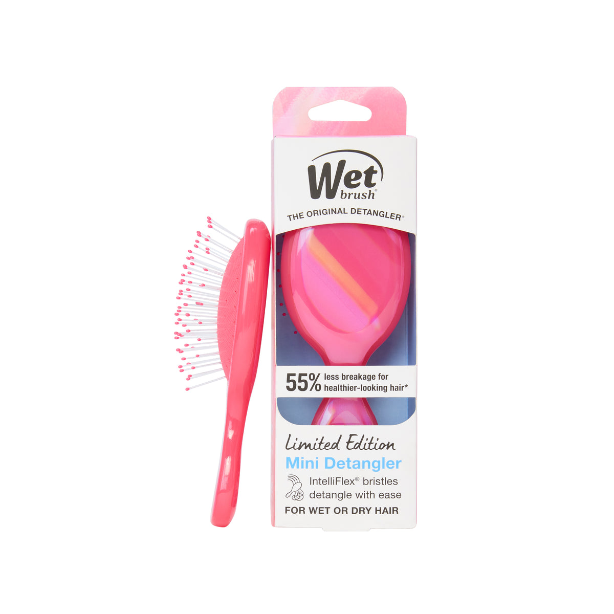 Wetbrush Original MINI Detangler - Prismatic Glow