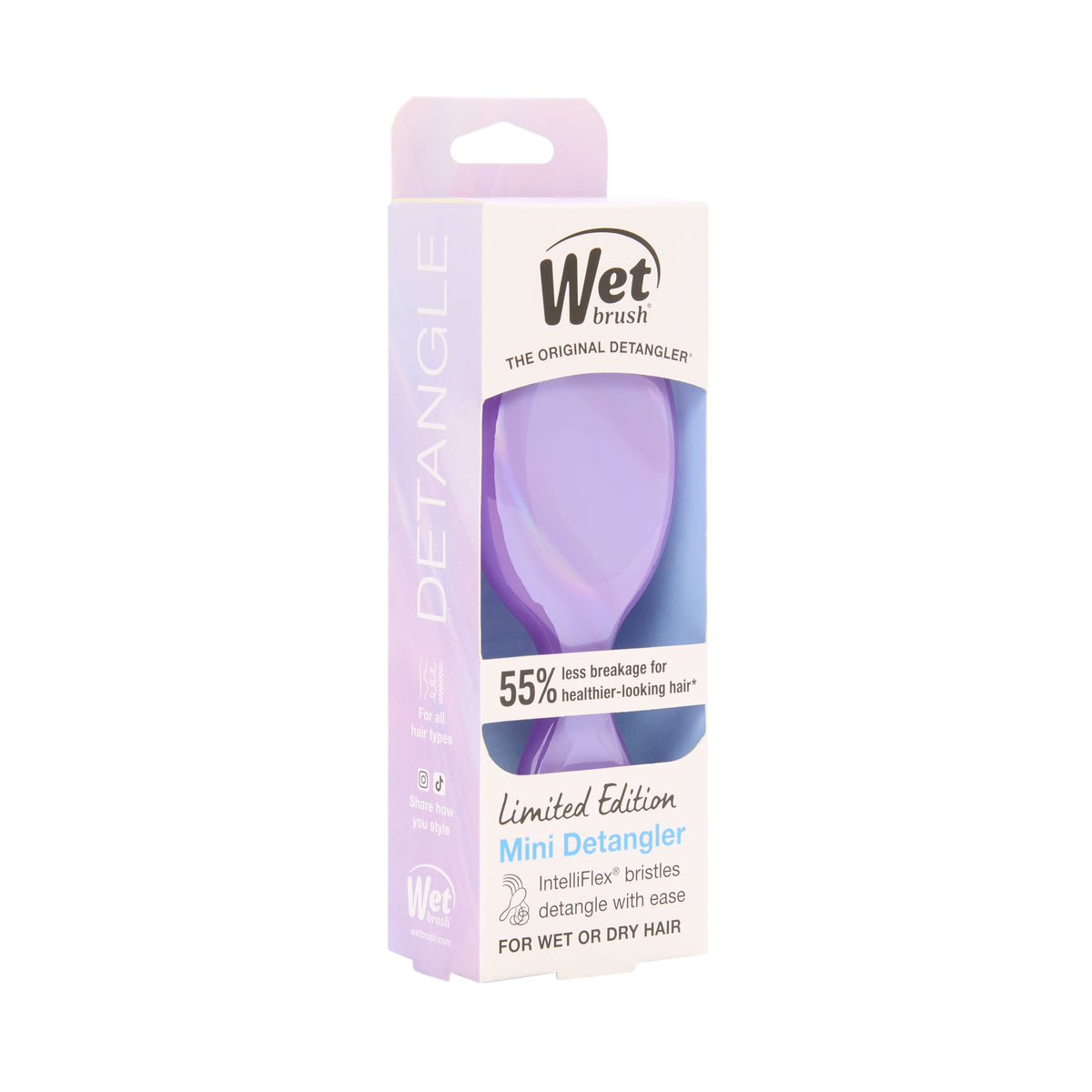 Wetbrush Original MINI Detangler - Prismatic Glow